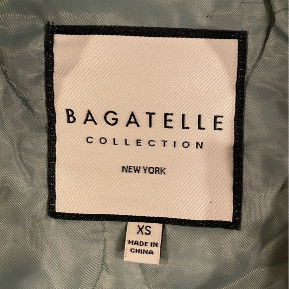 Bagatelle Green Quilted Shacket Jacket NWT Size XS - Picture 5 of 7